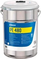 Primer epossidico per bloccare l'umidità residua, con componenti colorati per indicare la corretta miscelazione