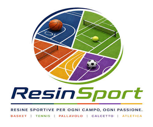 ResinSport Resine al caucciù per pavimenti sportivi, restauro campi da tennis in mateco. Resine per campi da paddle, campi da basket e volley indoor e outdoor