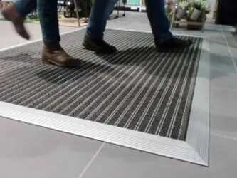 Zerbino Alluminio con Rampa