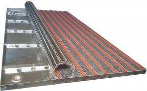 Esempio Vasca per zerbino alluminio